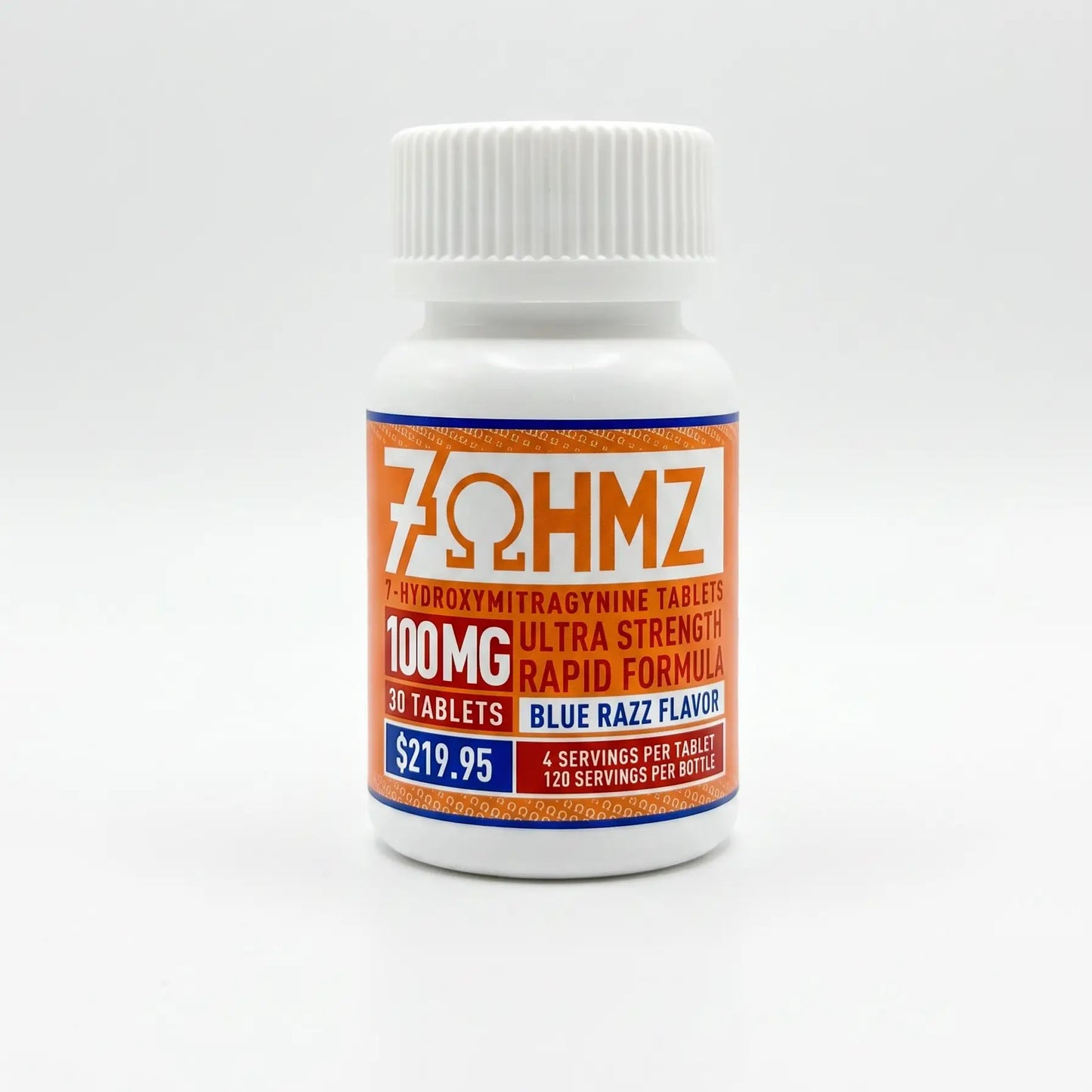100mg Ultra Strength Rapid Formula Tablets 30ct Bottle (Bluerazz Flavor)
