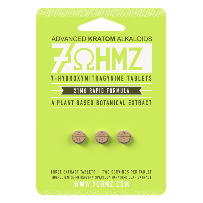7OHMZ 21MG Rapid Release 3-Pack (Wholesale Box of 20 Packs)