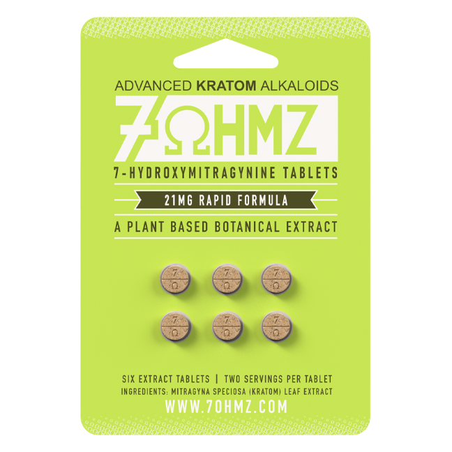 7OHMZ 21MG Rapid Release 6-Pack (Wholesale Box of 20 Packs)