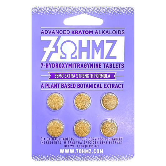 7OHMZ Advanced Kratom Alkaloids 35MG - 6 Count