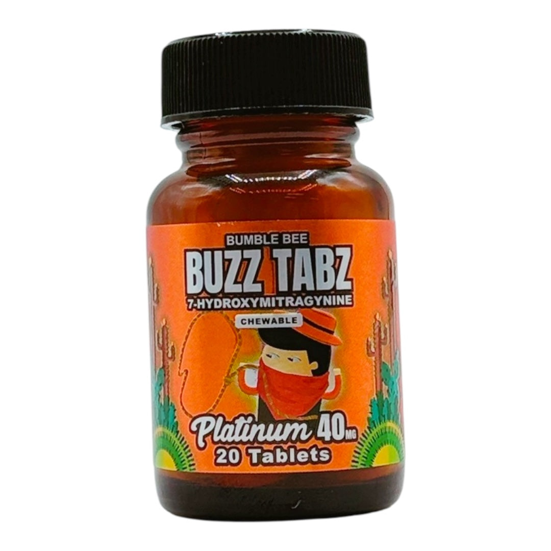 Bumble Bee Buzz Tabz Platinum 7-OH Tablets 40mg - 20 Tablets