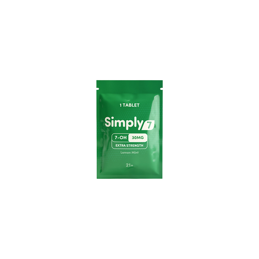 Simply 7 Lemon Mint 7-Hydroxymitragynine 30mg Extra Strength Tablets