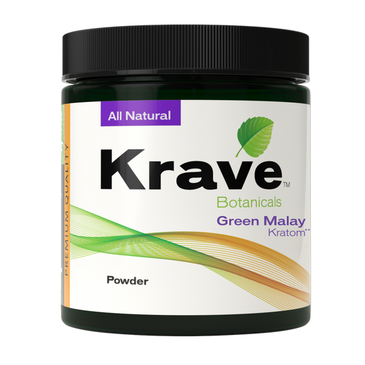 Krave Kratom - Green Malay Powder