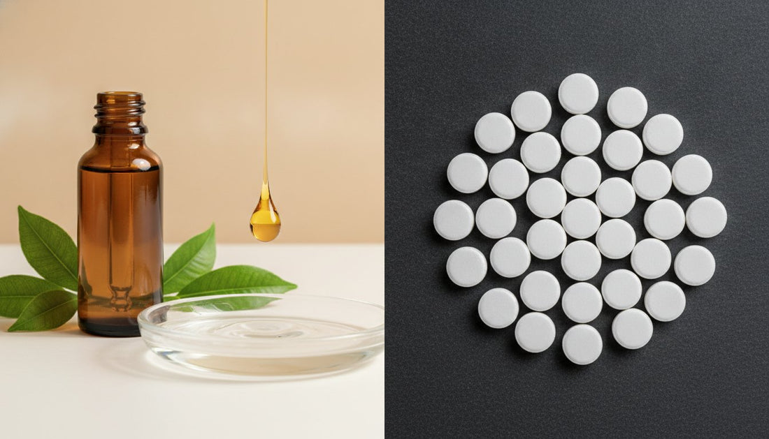 Hydroxie Liquid Extract vs 7OHMZ Tablets: A 2026 Comparison of 7-OH Delivery Methods