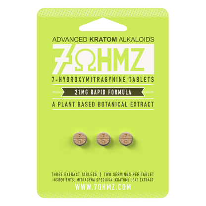 7OHMZ 21MG Rapid Release 3-Pack (Wholesale Box of 20 Packs)