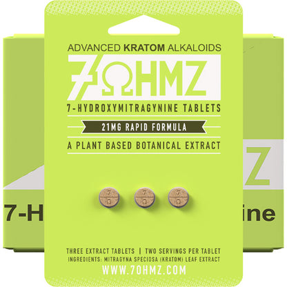 7OHMZ 21MG Rapid Release 3-Pack (Wholesale Box of 20 Packs)