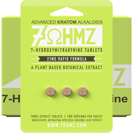 7OHMZ 21MG Rapid Release 3-Pack (Wholesale Box of 20 Packs)