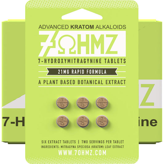 7OHMZ 21MG Rapid Release 6-Pack (Wholesale Box of 20 Packs)