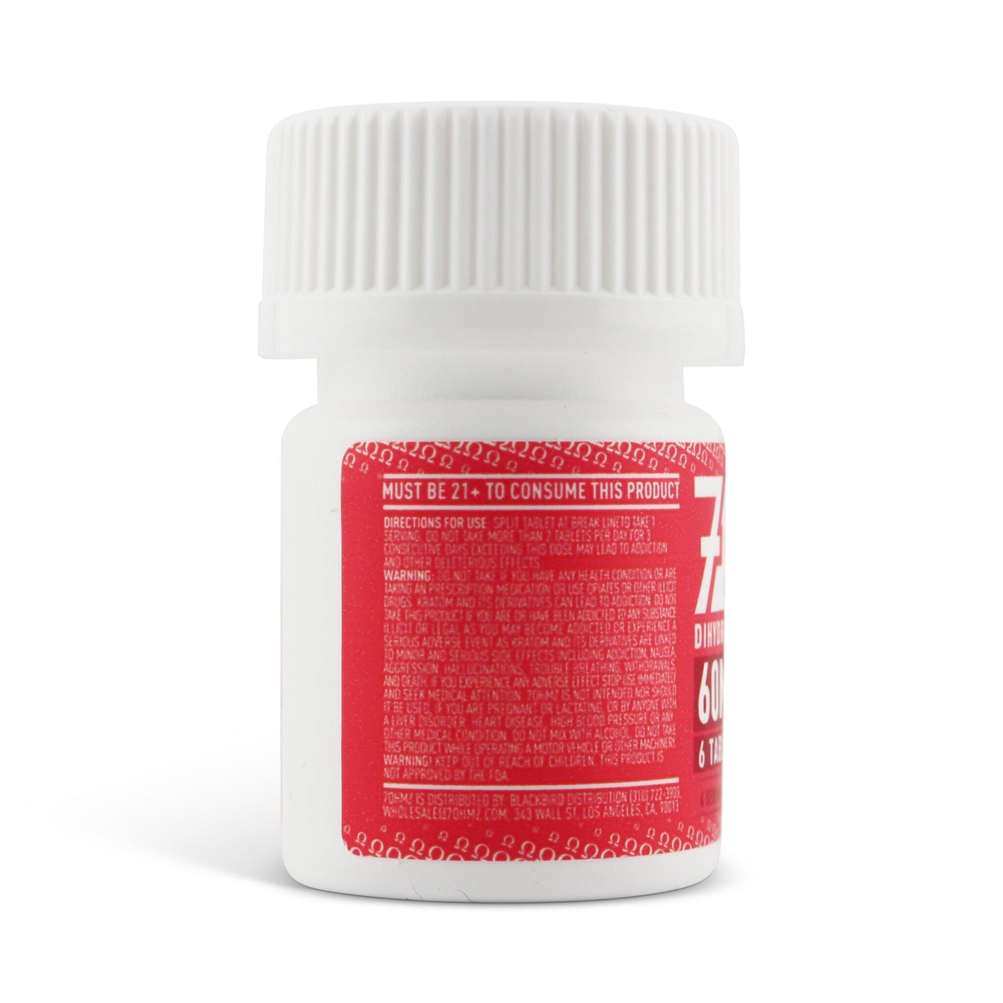 7OHMZ Extra Strength DHM Chewable Tablets Cherry 60mg