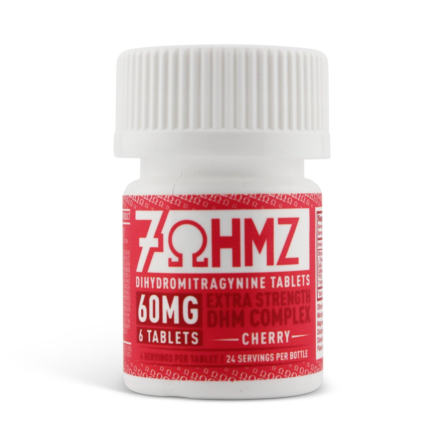 7OHMZ Extra Strength DHM Chewable Tablets Cherry 60mg