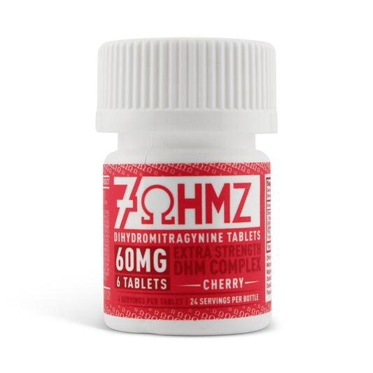 7OHMZ Extra Strength DHM Chewable Tablets Cherry 60mg
