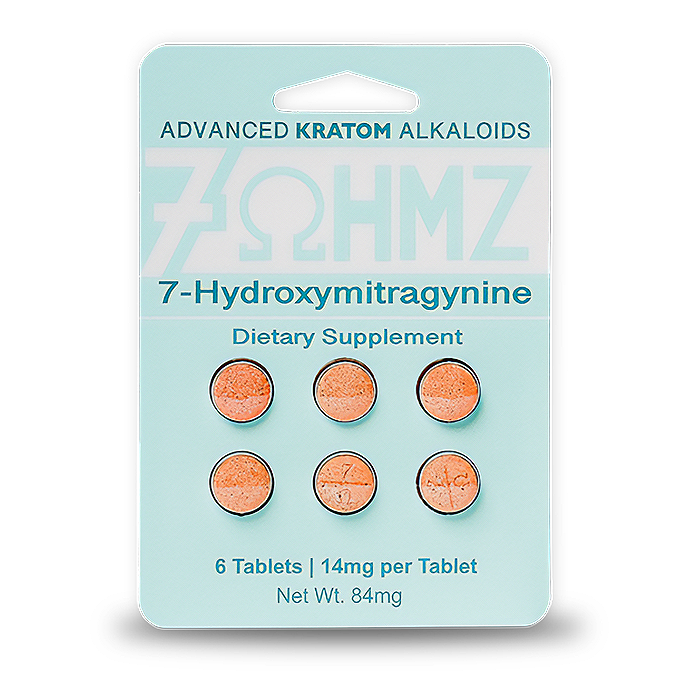 7OHMZ Kratom Tablets 6 Pack