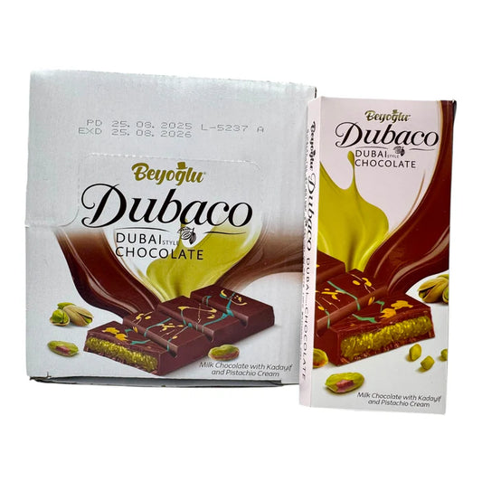 Beyoglu Dubaco Dubai Chocolate - 6pc Display Box