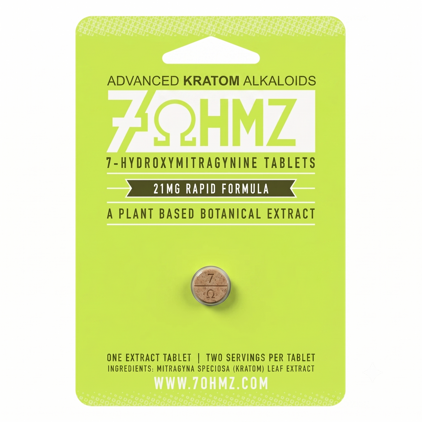7OHMZ 21MG Rapid Release 1-Pack