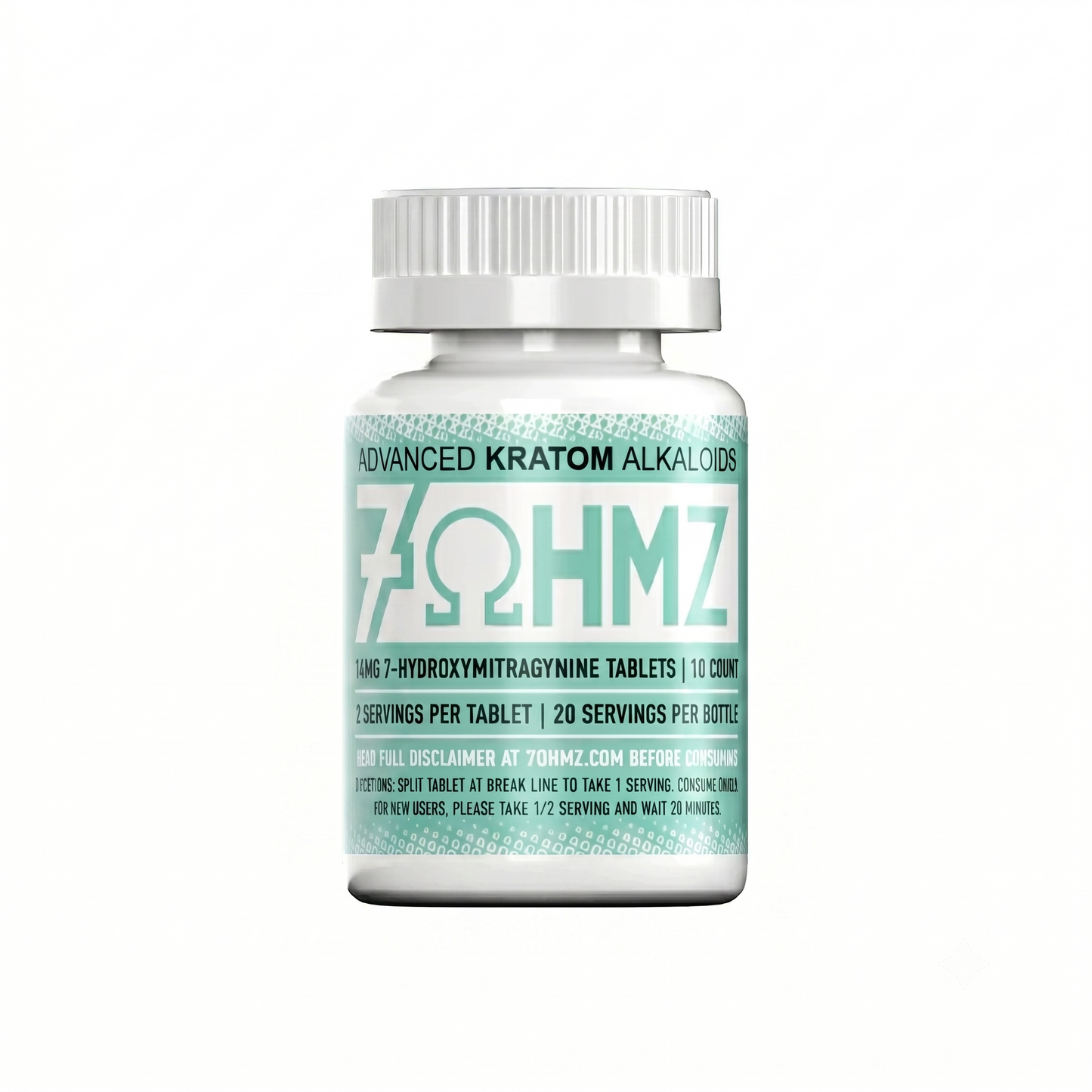 7OHMZ Kratom 10 Tablets