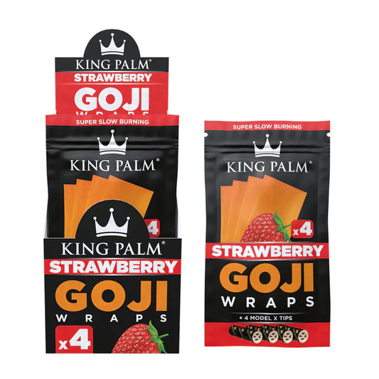 King Palm Goji Berry Wraps (15pk Display)