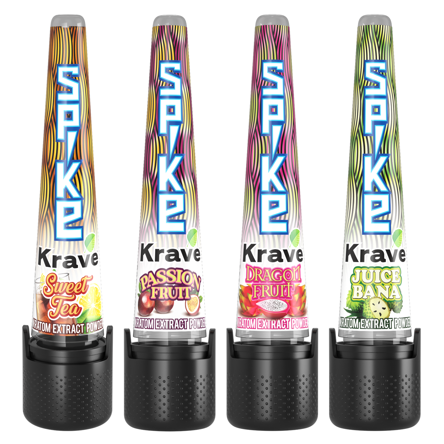 Krave Kratom Spike - Flavored Kratom Powder