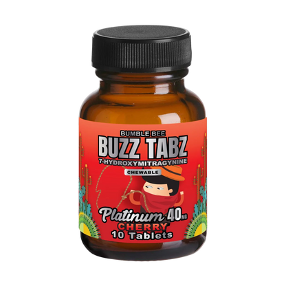 Bumblebee Buzz Tabz Platinum 40mg Cherry