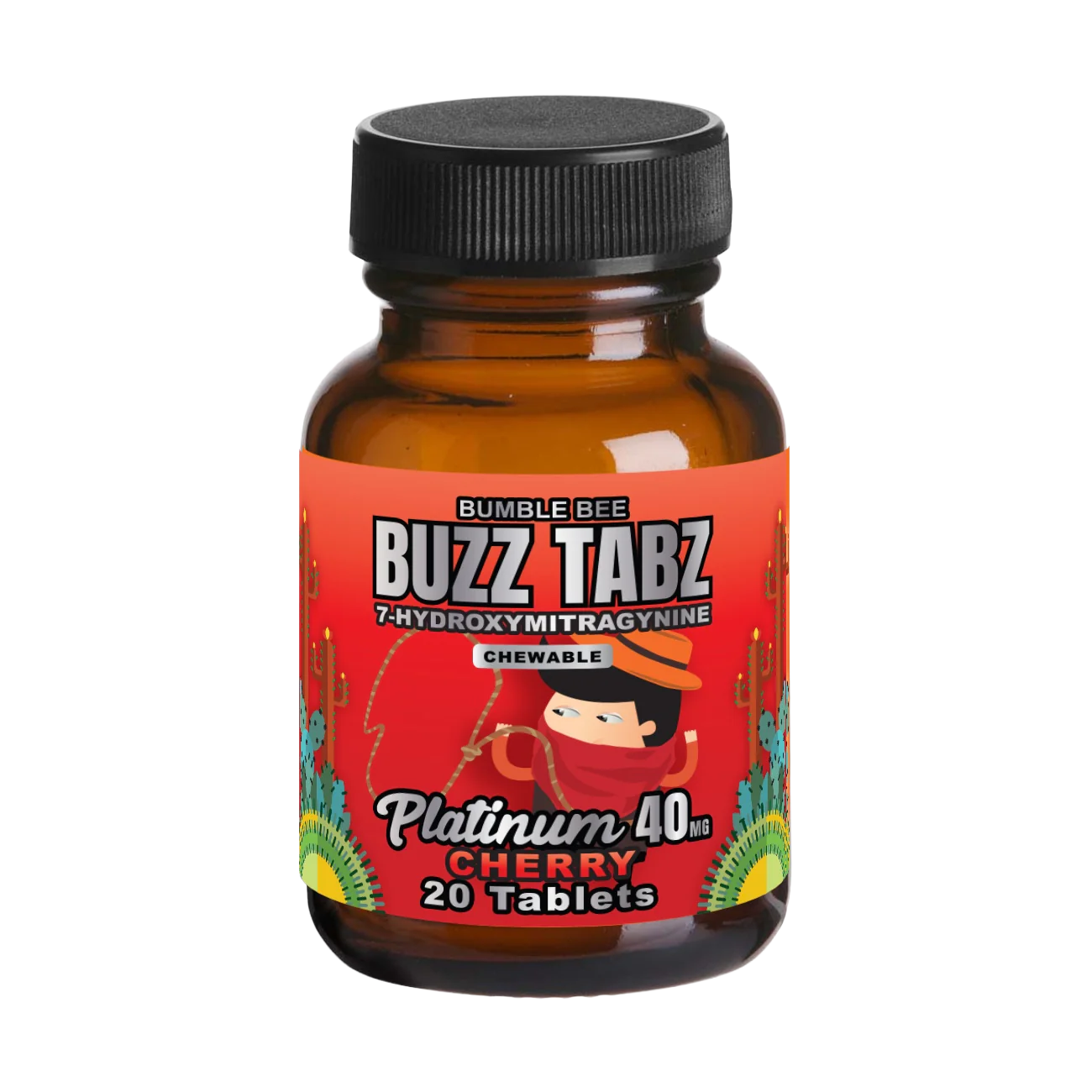 Bumblebee Buzz Tabz Platinum 40mg Cherry