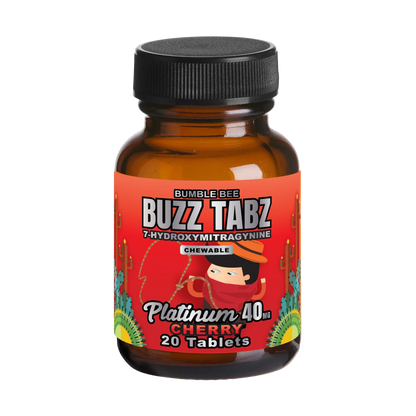 Bumblebee Buzz Tabz Platinum 40mg Cherry