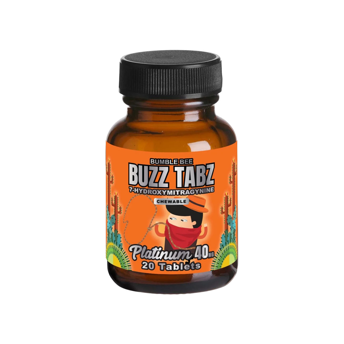 Bumblebee Buzz Tabz Platinum 40mg