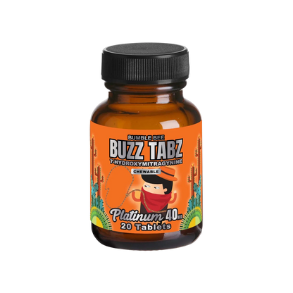 Bumblebee Buzz Tabz Platinum 40mg