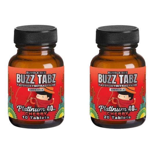 Bumblebee Buzz Tabz Platinum 40mg Cherry