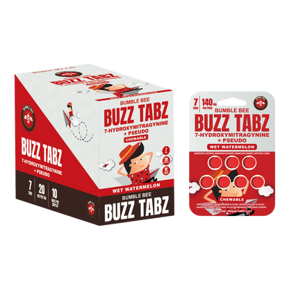 Bumble Bee Buzz Tabz 7-OH + Pseudo 20mg 7 Count