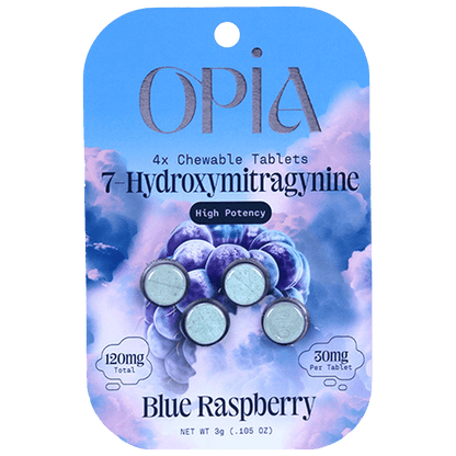 Opia High Potency 7-Hydroxymitragynine 30mg Chewable Tablets