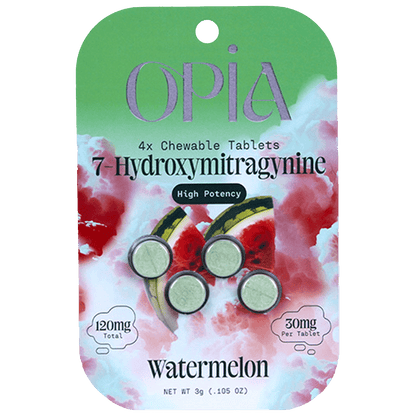 Opia High Potency 7-Hydroxymitragynine 30mg Chewable Tablets