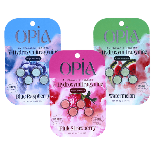 Opia High Potency 7-Hydroxymitragynine 30mg Chewable Tablets