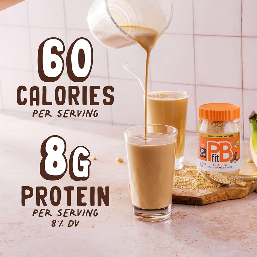 PBfit Organic Peanut Butter Powder, 30oz