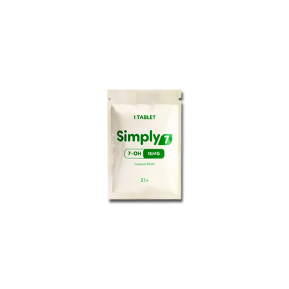 Simply 7 7-Hydroxymitragynine 18mg Lemon Mint Tablets